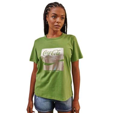 Imagem de Camiseta Feminina Estampada Coca-Cola-Feminino