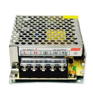 Imagem de Fonte Chaveada 12v 5a 60w Para Cftv Fita Led Som Automotivo, 12 v