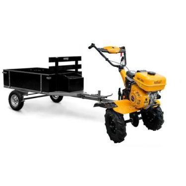 Imagem de Motocultivador Buffalo BFG 890 a Gasolina 7,0 cv 208cc com Carreta Bas