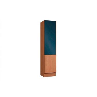 Imagem de Paneleiro De Cozinha Modulado Ciela R628 Com 2 Portas 50x220cm Canela-azul Profundo - Kappesberg