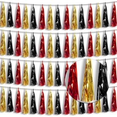 Imagem de Xuuf 4P Faixa De Com Franjas E Borlas, Guirlanda Metálica Enfeites Parede, Faixas Fundo Para Carros Alegóricos, Decorações Formatura 2024, Decoração Chá Bebê Panela