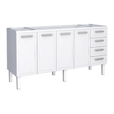 Imagem de Gabinete Cozinha De Aço Juno 4G 1740Mm Branco Desmontado(Pia 180) Cozimax