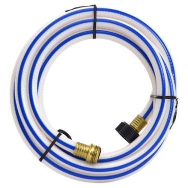 Imagem de Valterra Mangueira de água potável de alta pressão AquaFresh para conexão de mangueira de água para trailers – 1,27 cm x 2,5 m, branca