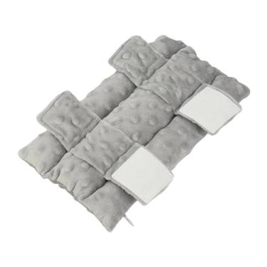 Imagem de KiBcsLic Almofada de alça para tipoia de braço, almofada de pescoço acolchoada para adultos unissex, leve e confortável, suporte de ombro, Cinza Claro