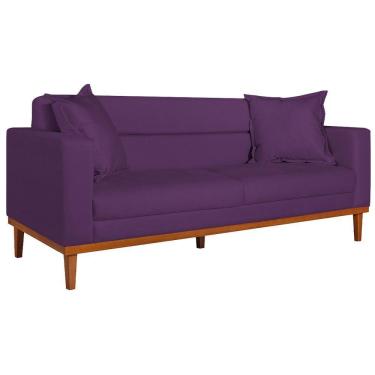 Imagem de Sofá 2 Lugares Viena Suede - Amarena Móveis Cor Roxo
