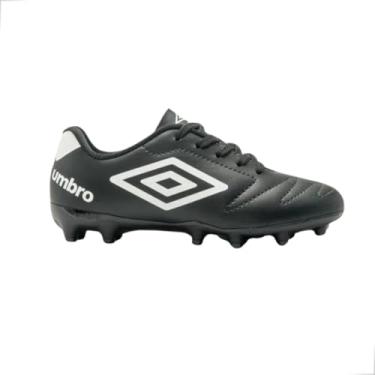 Imagem de Chuteira Campo, Class 2.2 Junior, Umbro, Infantil, Preto/Branco, 34