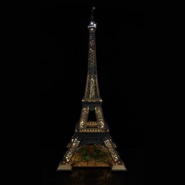 Imagem de Kyglaring Kit De Iluminação Led (Sem Modelo) Projetado Para A Torre Eiffel Lego 10307 - Sem Conjunto (Versão Clássica)