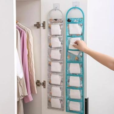 Imagem de Organizador Dupla Face 30 Divisões: 12+18 Bolsos para Roupas Íntimas, Meias e Mais(4,7 Grades-Estilo aleatório)