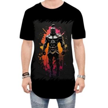 Imagem de Camiseta Longline Gladiador Romano Coliseu 6 - Kasubeck Store®, G