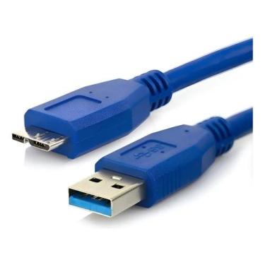 Imagem de Cabo Usb 3.0 Hd Externo P/ Samsung Seagate Toshiba Azul - Congratulati