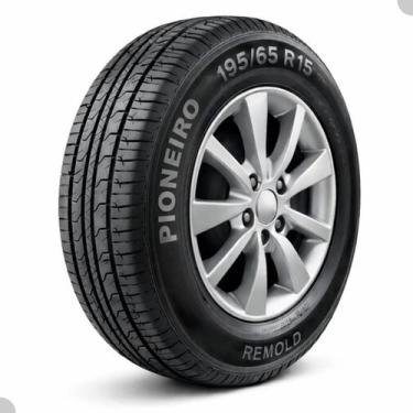 Imagem de Pneu Aro 15 195 65 Carro Remold Radial Borracha Vipal HT Highway Ford 