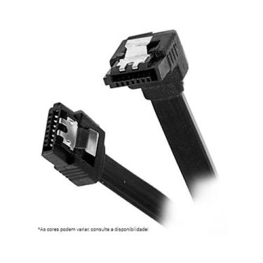 Imagem de Cabo SATA 3 - 6 Gb/s - 45cm - Preto - Diversos