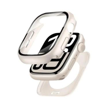 Imagem de Capa De Vidro Temperado À Prova d'Água 360 Graus Para Apple Watch Séri