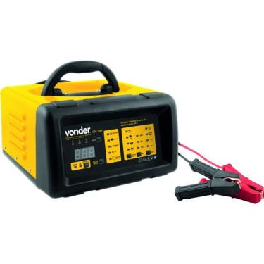 Imagem de Carregador de Bateria 12V C/Aux e Voltímetro CIB300 220V - Vonder