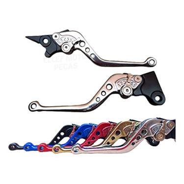 Imagem de Cometa - Par de Manetes Esportivos Com 6 Níveis de Regulagem - Alumínio 6061-T6 Anodizado