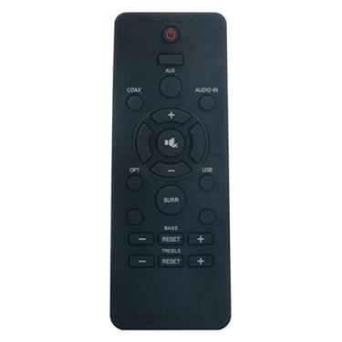 Imagem de 996510059695 Substituir o controle remoto da barra de som adequado para alto-falante Philips Sound Bar HTL2151 HTL2101 HTL2101/F7 HTL2151/F7 HTL2101A/F7 HTL2151F7 HTL2101AF7 Subsistema de sistema sistema de sistema de sistema