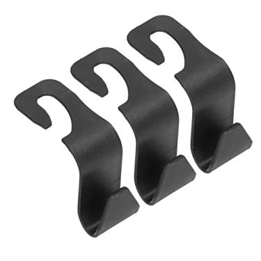 Imagem de Gancho de Encosto de Cabeça do Carro, Gancho de Encosto de Cabeça de Carro, Ganchos de Assento de Carro Simples Abs Resistente Ao Desgaste Mellow Ganchos Traseiros de Assento