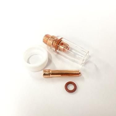 Imagem de Kit de copo Pyrex Ally5 com adaptador de tocha #17/#18 – A517 – Copo furick