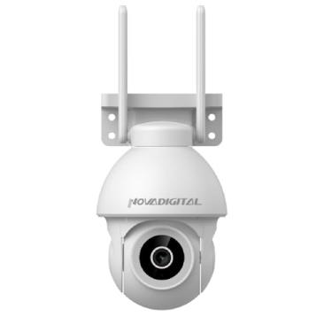 Imagem de Câmera Inteligente externa Novadigital Wi-Fi 2.4GHz 3.0 Megapixels IP66 compatível com Alexa e Ok Google