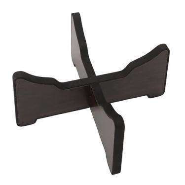 Imagem de Suporte de Tambor Etéreo jacarandá, Rack de Exibição de Descanso de Esponja Destacável Adulto Handpan Língua Suporte de Tambor (Médio para tambor de 10-11 polegadas)