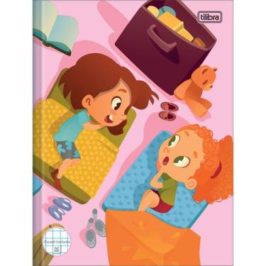 Imagem de Caderno Quadriculado 7x7 mm Brochura Capa Dura Sapeca 40 Folhas (Pacot
