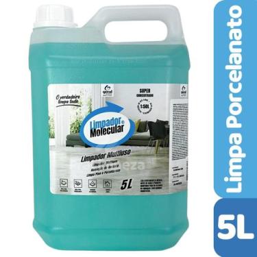 Imagem de Limpa Porcelanato  Limpador Molecular Concentrado 1/50 - 5L - Brilho X