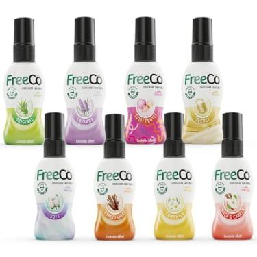Imagem de Freecô Bloqueador De Odores Sanitários - Linha Completa Pack com 8 unidades (60ml cada)