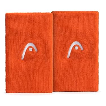 Imagem de Munhequeira Head Longa 5 Logo Laranja