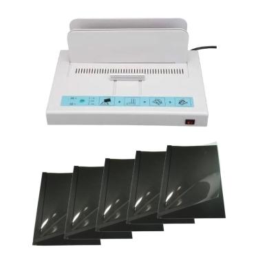 Imagem de Encadernadora Térmica Rd500 E 100 Capa Térmica 350 A4 Preta