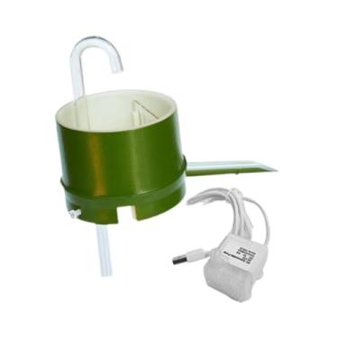 Imagem de Generic Filtro externo para aquário de tartarugas de 3-8 mm, filtro silencioso em formato de bambu pastoral, montado na parede, com Bomba Usb