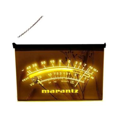 Imagem de Sinal De Néon LED Com Escultura 3D Marantz Peak VU dB Arte De Parede P