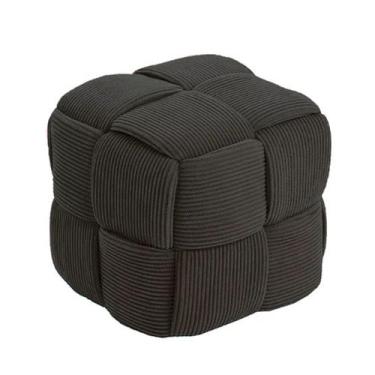 Imagem de Puff Decorativo Quadrado Mini Lounge Assento Apoio para os Pés Para Sa