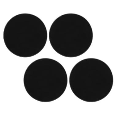 Imagem de Tbest Tampas Centrais Roda Centro de Carro Universal Tampa de 4pcs 60mm Diâmetro Interno de 70 Mm de Diâmetro Externo Rim (Preto)