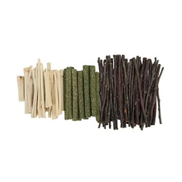 Imagem de GLOGLOW Bastão de dentes de hamster, conjunto de brinquedos de mastigar para hamster, seguro e não tóxico quantidade suficiente para brinquedos de animais de estimação (#3)