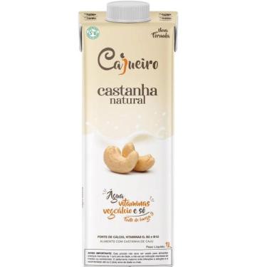Imagem de Leite Vegetal CAJUEIRO CASTANHA+AGUA E SÓ 1L X 06 Und