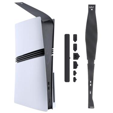 Imagem de Mcbazel PS5 Pro Red antipoeira, tampões anti-poeira, malha anti-pó para portas, cobertura antipoeira, kit de proteção contra pó para PS5 Pro DE/UHD