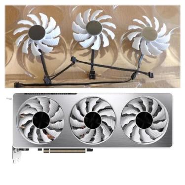 Imagem de Ventilador de resfriamento silencioso compatível com para Gigabyte RTX3060 3060TI ABC FAN compatível com VISION New