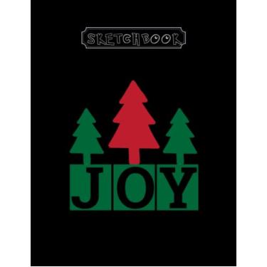 Imagem de Sketchbook: Christmas Joy 4 8in x 11in x 100 Pages High Quality