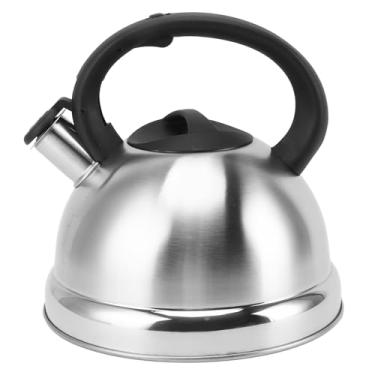 Imagem de aqxreight Chaleira de chá Assobiando Fácil de Aço Inoxidável Bule para Fogão de Indução Doméstico Fogão a Gás Mais seguro. que soará Lembrando e Usando o Qual o Design Agradável Emite Nítido