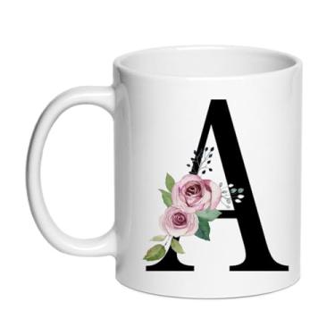 Imagem de SIUNY Canecas de café personalizadas para presente - Caneca de chá de presente com monograma para mulheres, presente de aniversário e Natal para sua esposa, dia da mãe, avó, namorada, amizade, noiva