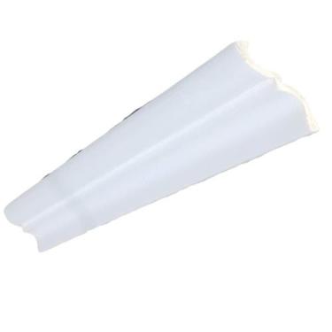 Imagem de Kit Com 12 Metros Roda Teto Modelo N100 50X85 Mm - Nova Moldura, Branc