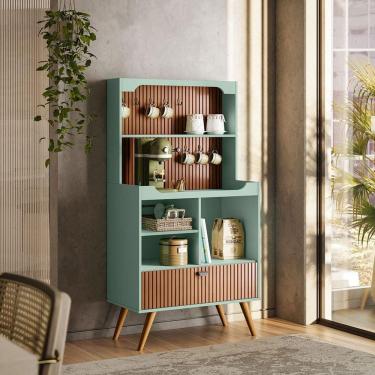 Imagem de Cantinho Do Café Rubi Menta Com Tauri Ripado - Lukalian