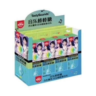 Imagem de Doces De Música De Anime Sem Açúcar Em Formato De Pirulito, Cantam E R