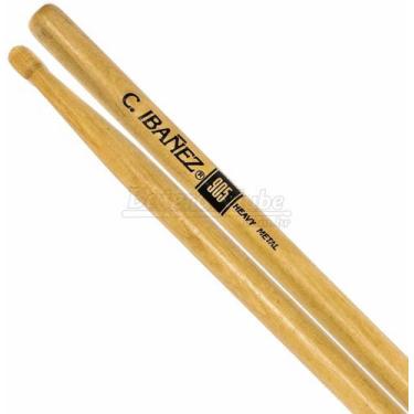 Imagem de Baqueta C. Ibañez Premium Series Heavy Metal 905 Padrão 2B em Marfim c