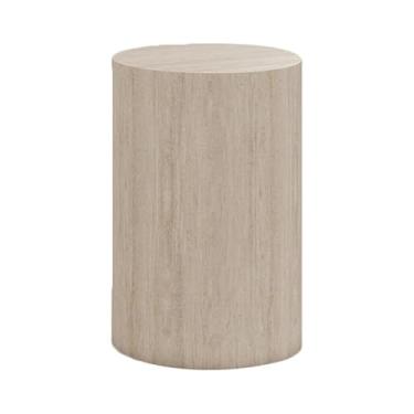 Imagem de Pedestal de cilindro redondo empilhável - Bases de exibição de escultura de 40 x 60 cm para decoração de festas, casamentos e eventos - Pano de fundo ideal e pilares de mesa de sobremesa