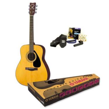 Imagem de Violão yamaha f310 pack folk acústico natural aço