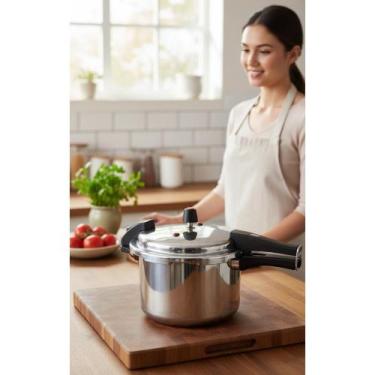 Imagem de Panela Pressão 15L Fechamento Externo Segura e Rápida - Congratulation