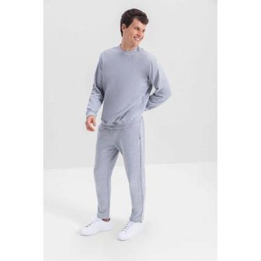 Imagem de Calça Moletom Masculino Essendi Cinza Médio-Masculino