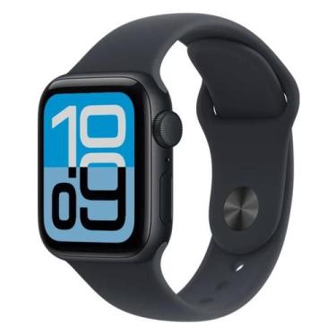 Imagem de Apple.Watch.SE 3 GPS Caixa meia noite de alumínio 40 mm Pulseira espor