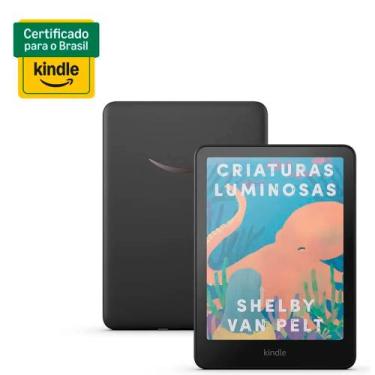 Imagem de E-reader Amazon Kindle Colorsoft com 7,05", 16GB, Iluminação Frontal A